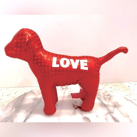 Victoria’s Secret PINK Dog‎ in Red with Love - Picture 1 of 6